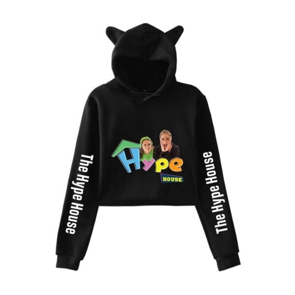 hype house cropped hoodie