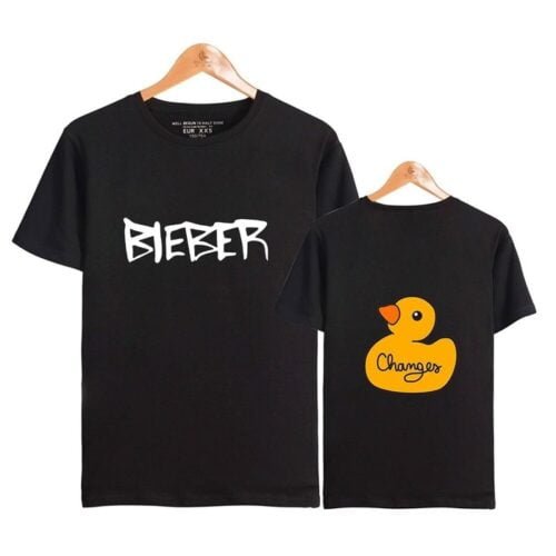 Justin Bieber Changes T-Shirt #1