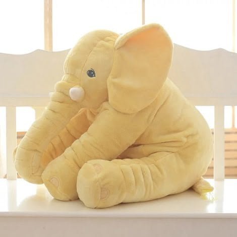 Plush Elephant Pillow #1 (P27)