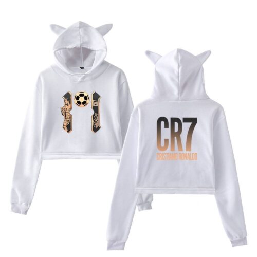 CR7 Cristiano Ronaldo Cropped Hoodie #2