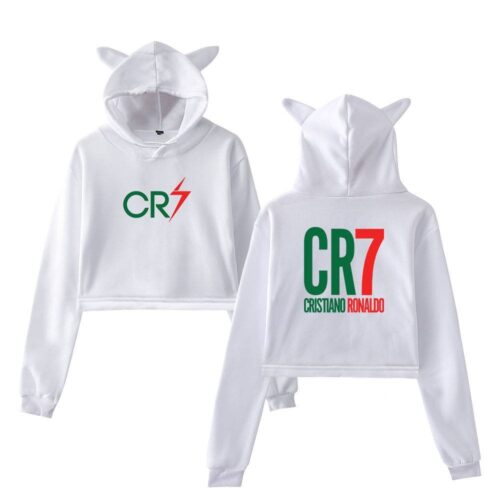 CR7 Cristiano Ronaldo Cropped Hoodie #1