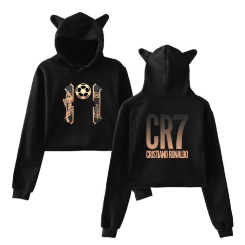 CR7 Cristiano Ronaldo Cropped Hoodie #2