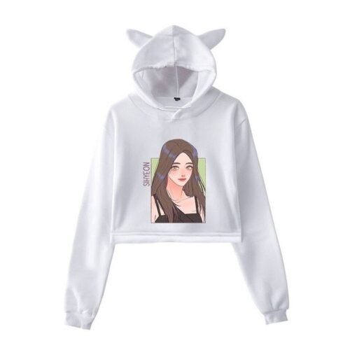 Everglow Cropped Hoodie – Sihyeon