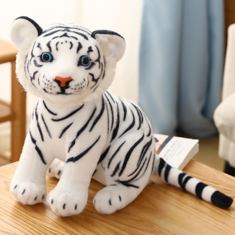 Plush Tiger Pillow #1 (P24)